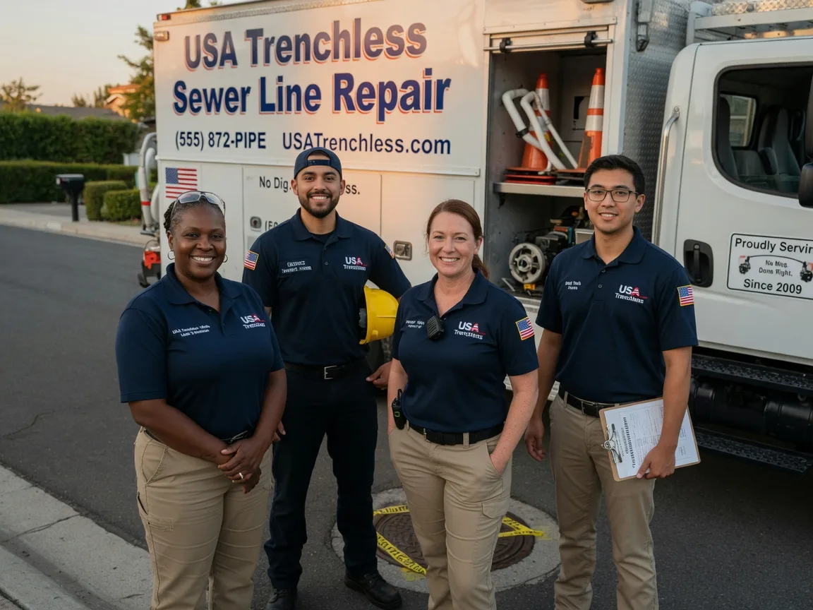 Sewer Line Repair company in Gays, IL